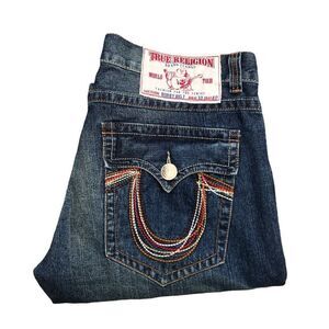 True Religion Jeans Size 40 BOBBY BIG T Blue